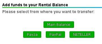 Pevod do Rental Balance